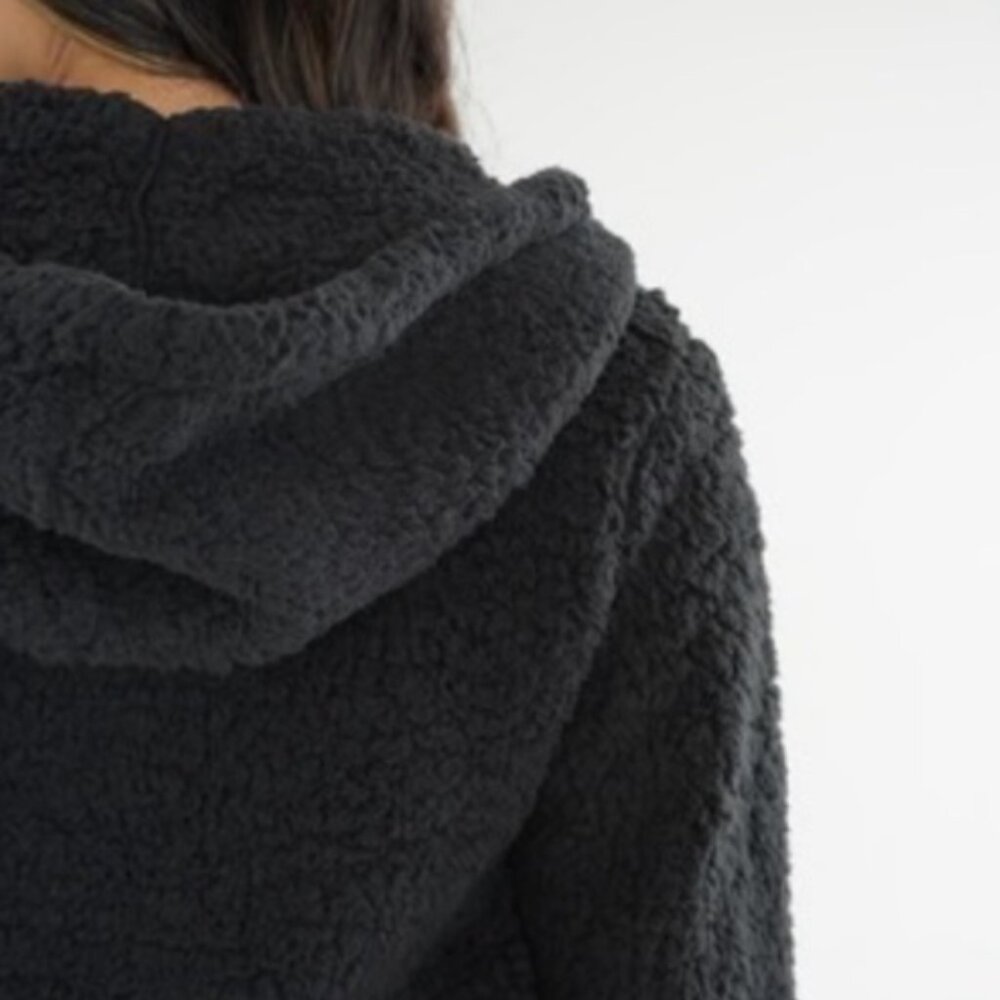 La Senza Terry Sherpa Half Zip Hoodie